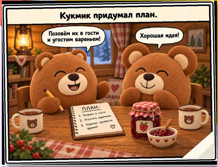 Кукмик и его брат придумывают ответный план